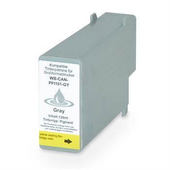 ASC-Premium-Tintenpatrone für Canon PFI-101 GY grey PFI-101 GY PFI-101GY