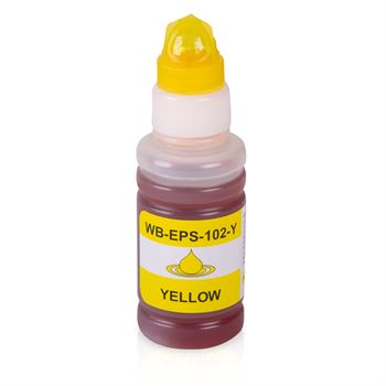 ASC-Premium-Tintenpatrone für Epson EcoTank ET-4856 gelb XL-Version EcoTank ET-4856 EcoTankET-4856