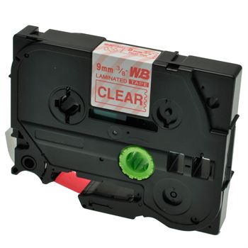 ASC-Premium-P-Touch für Brother P-Touch 1850 Series rot transparent P-Touch 1850 Series P-Touch1850Series