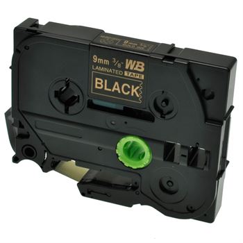 ASC-Premium-P-Touch für Brother P-Touch D 200 Series gold schwarz P-Touch D 200 Series P-TouchD200Series