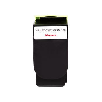 Set bestehend aus Alternativ-Toner für Lexmark 71B0H10 schwarz, 71B0H20 cyan, 71B0H30 magenta, 71B0H40 gelb - Sparen Sie 6%