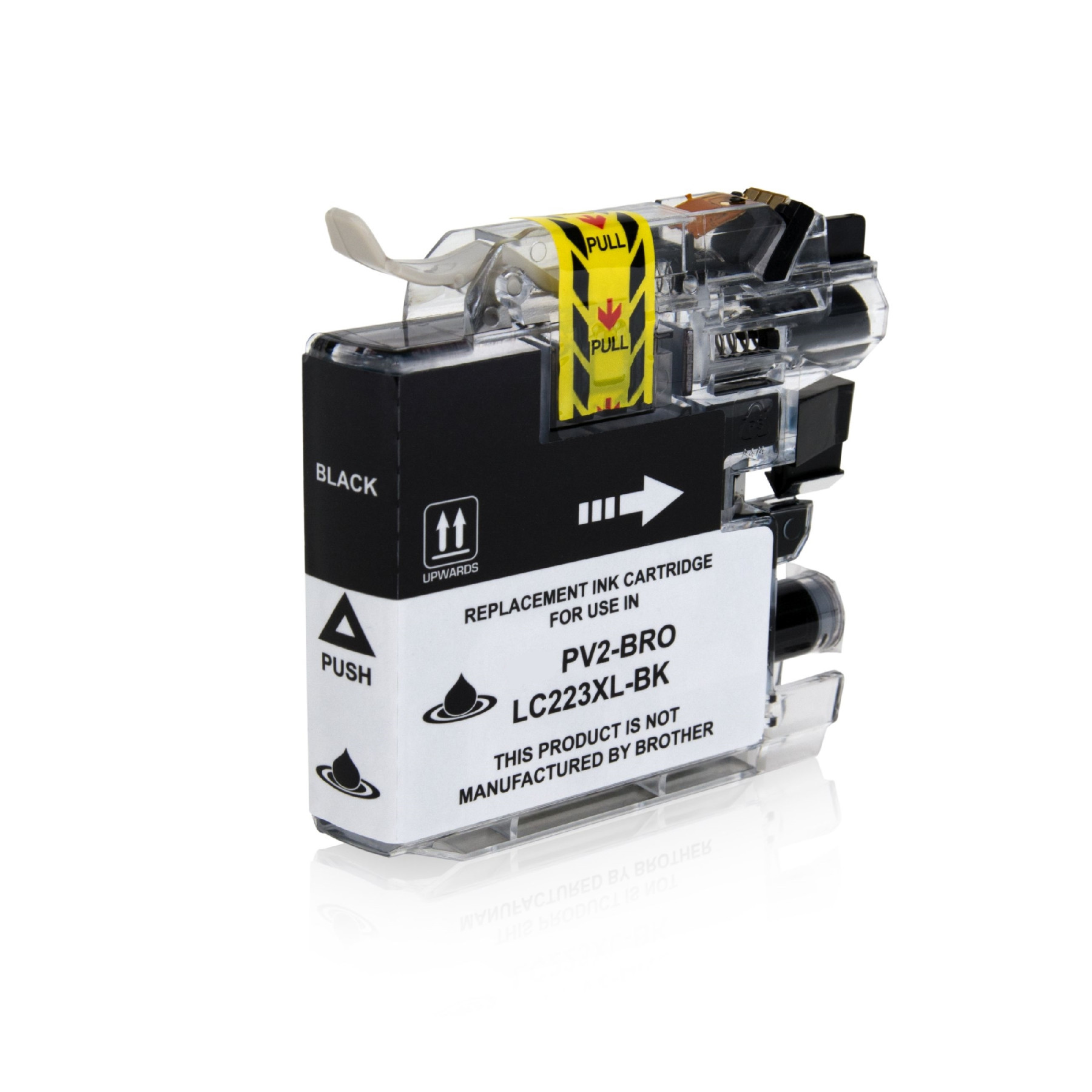 Set bestehend aus Alternativ-Tinte für Brother LC-223BK XL-Version schwarz, BROTHER LC-223C XL-Version cyan, BROTHER LC-223M XL-Version magenta, BROTHER LC-223Y XL-Version gelb - Sparen Sie 6%