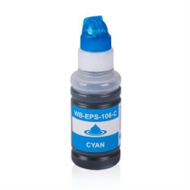 Alternativ-Tintenflasche für Epson C13T00R240 cyan