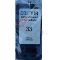 Alternativ-Tinte für Lexmark  No. 33 / 18C0033E tri-color