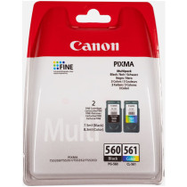 Original Druckkopf Multipack Canon 3713C006/PG-560+CL-561 schwarz color