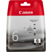 Original Tintenpatrone schwarz Canon 4705A002/BCI-6 BK schwarz