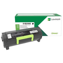 Original Toner Lexmark 51B2000 schwarz