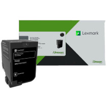 Original Toner schwarz Lexmark 74C2SK0 schwarz