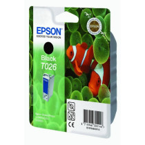 Original Tintenpatrone Epson C13T02640110/T026 schwarz