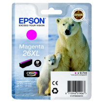 Original Tintenpatrone magenta Epson C13T26334012/26XL magenta