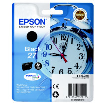 Original Tintenpatrone schwarz Epson C13T27014012/27 schwarz