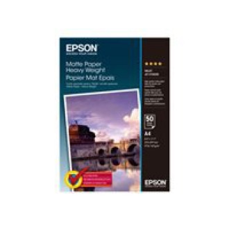 EPSON S041256matte heavyweight Papier inkjet 167g/m2 A4 50 Blatt 1er-Pack one-sided