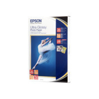 EPSON S041943 Ultra glänzend Foto Papier inkjet 300g/m2 100x150mm 50 Blatt 1er-Pack