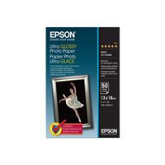 EPSON S041944 Ultra  glänzend  Foto Papier inkjet 300g/m2 130x180mm 50 Blatt 1er-Pack