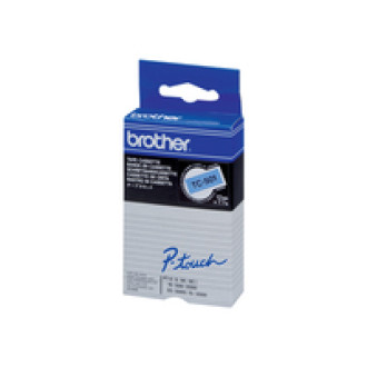 BROTHER P-Touch TC-501 schwarz auf blau 12mm
