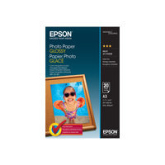 EPSON Foto Papier glänzend A3 20 Blatt 1er-Pack