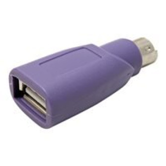 VALUE PS/2 - USB Tastatur-Adapter violett