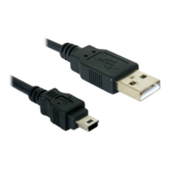 DELOCK Kabel USB 2.0 mini B Standard 5-Pin 1,5m