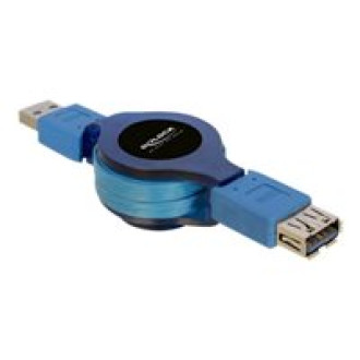 DELOCK Kabel USB 3.0 Verlaengerung A/A Aufroll