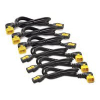 APC Power cable power IEC 60320 C13 to IEC 60320 C14 10 A 1,22m 90 connector Black North America