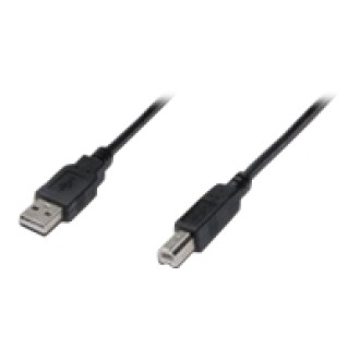 ASSMANN USB2.0 Anschlusskabel 5m USB A zu USB B bulk