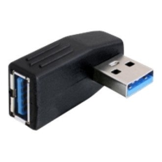 DELOCK Adapter USB 3.0 A/A St/Bu gewinkelt 90G horizontal