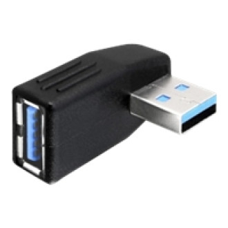DELOCK Adapter USB 3.0 A/A St/Bu gewinkelt 270G horizontal