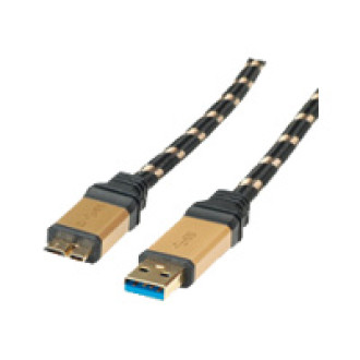 ROLINE GOLD USB3.0 Kb A-MicroB ST/ST 0 8