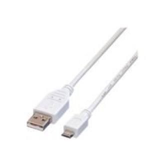 VALUE USB 2.0 Kabel USB A ST - Micro USB B ST 0,8m