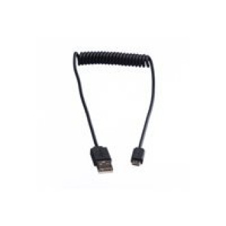 ROLINE USB 2.0 Spiralkabel A - Micro B ST/ST 1m