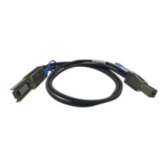 QNAP CAB-SAS10M-8644-8088 mini SAS cable 1,0m für TVS-x80U-SAS/REXP-1220U-RP/REXP-1620U-RP/SAS-12G2E-D/SAS-12G2E