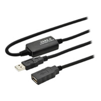 DIGITUS USB 2.0 Repeater Extension Active Kabel A/M nach A/F Länge 10m