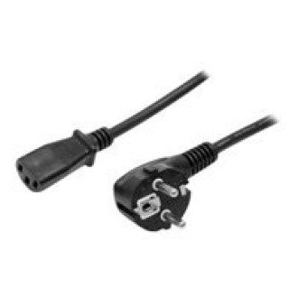 STARTECH.COM 1,8m Schuko Kaltgerätestecker Stromkabel - CEE7 auf IEC320 C13 Netzkabel für Computer