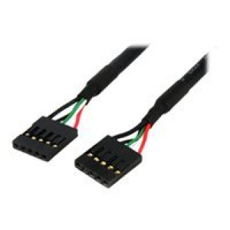 STARTECH.COM 18in Internal 5 pin USB IDC Motherboard Header Cable F/F
