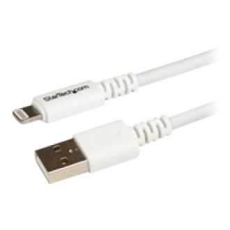 STARTECH.COM 3m 10ft Long White Apple 8-pin Lightning Connector to USB Cable for iPhone / iPod / iPad