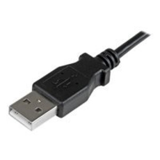 STARTECH.COM Micro-USB Charge-and-Sync Cable M/M - Right-Angle Micro-USB - 24 AWG - 2 m 6 ft.