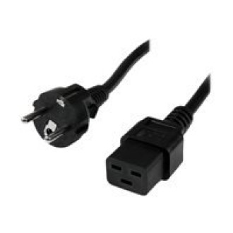 STARTECH.COM 2m Computer Power Cord - Schuko CEE7 to IEC 320 C19