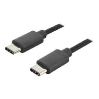 DIGITUS USB Type-C Anschlusskabel Type-C - C St/St 1,8m High-Speed sw