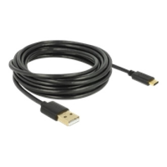 DELOCK USB 2.0 Kabel Typ-A zu Type-C 4 m
