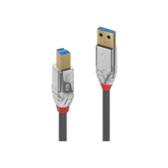 LINDY 2m USB 3.0 Typ A an B Kabel Cromo Line 5 Gbit/s