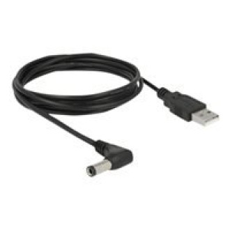 DELOCK Delock USB Stromkabel zu DC 5,5 x 2,5 mm Stecker 90 1,5 m
