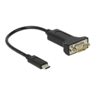 DELOCK Adapter USB Type-C > 1 x Seriell DB9 RS-232
