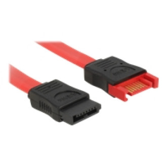 DELOCK 83953 Extension cable SATA 6 Gb/s male > SATA female 30cm red