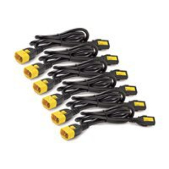 APC Power Cord Kit 6 ea Locking C13 to C14 1.8m North America