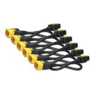 APC Power cable IEC 60320 C19 to IEC 60320 C20 16 A 61cm latched red pack of 6