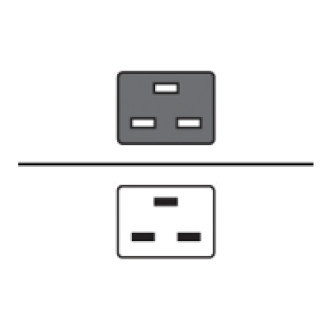 APC Power Cord Locking C19 to C20 3,0m Blue