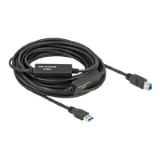 DELOCK Aktives USB 3.2 Gen 1 Kabel USB Typ-A zu USB Typ-B 10m