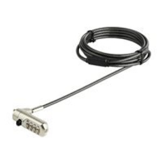 STARTECH.COM 2m 6.6 ft. Laptop Cable Lock - Nano-slot - Customizable Combination - Laptop Anti Theft Lock