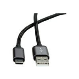 ROLINE USB 2.0 Kabel Typ C - Typ A ST/ST schwarz 3m