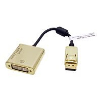 ROLINE GOLD 4K DisplayPort-DVI Adapter Aktiv v1.2 DP ST - DVI BU